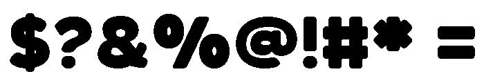 Mocha Muffin Regular Font OTHER CHARS