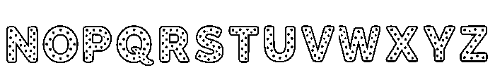 Mocha Regular Font LOWERCASE