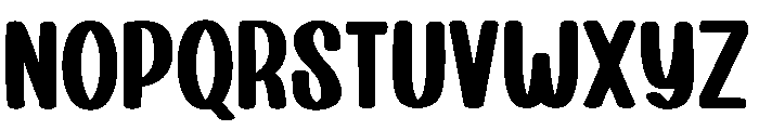 Mocha Smile Font LOWERCASE