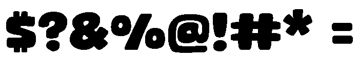 Mocha Squishy Font OTHER CHARS