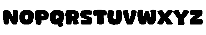 Mocha Squishy Font UPPERCASE
