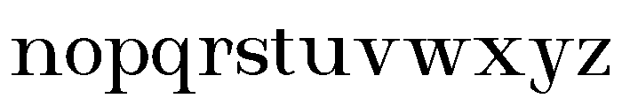 Mocharia Regular Font LOWERCASE