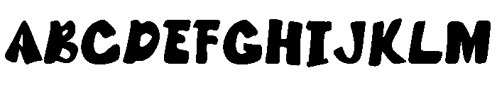 Mochi Boom Font UPPERCASE