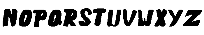 Mochi Boom Font UPPERCASE
