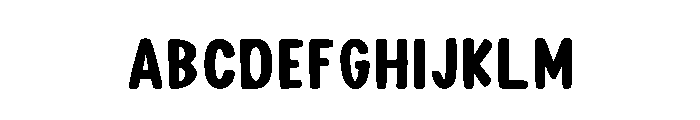 Mochi Cute Regular Font UPPERCASE