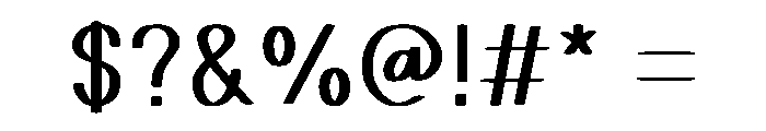 Mochi Love Font OTHER CHARS