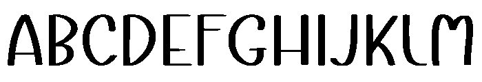 Mochi Love Font UPPERCASE