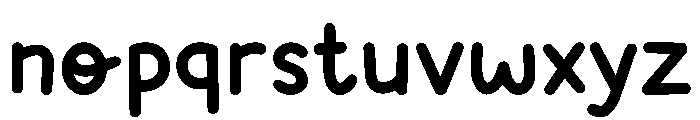Mochi Muffin Font LOWERCASE