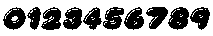Mochi Soda Outline Shadow Ital Font OTHER CHARS