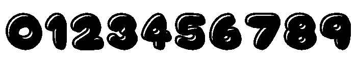 Mochi Soda Outline Shadow Font OTHER CHARS