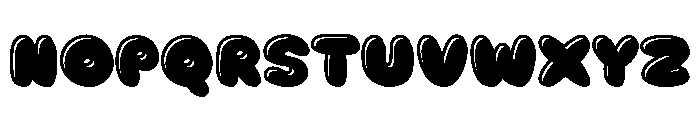 Mochi Soda Outline Shadow Font UPPERCASE