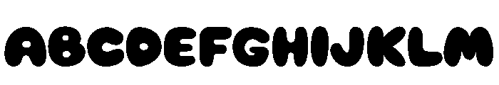 Mochi Soda Solid Font UPPERCASE