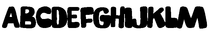 Mochimo Black Font UPPERCASE