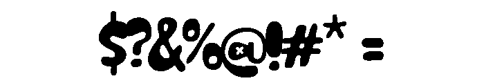 Mochimo Soft Font OTHER CHARS