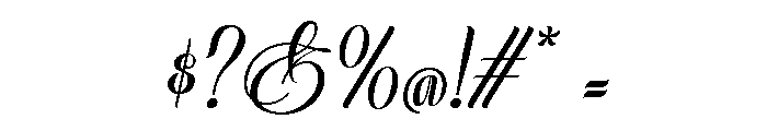 Mochinud Italic Font OTHER CHARS