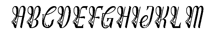 Mochinud Italic Font UPPERCASE