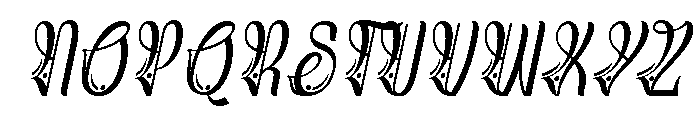 Mochinud Italic Font UPPERCASE
