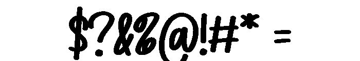 Mochiyo Font OTHER CHARS