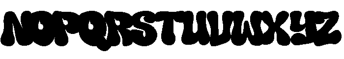 Mock Bear Font LOWERCASE