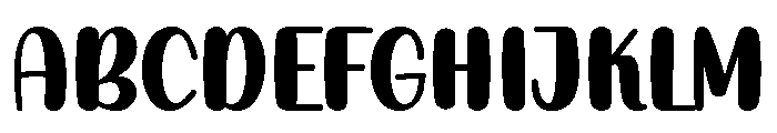 Mocka Ameliya Font UPPERCASE