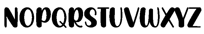 Mocka Ameliya Font UPPERCASE