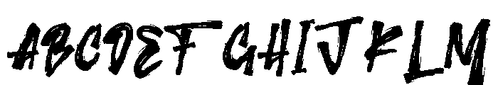 Mockate-Regular Font UPPERCASE