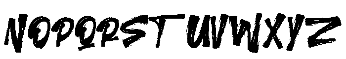 Mockate-Regular Font UPPERCASE