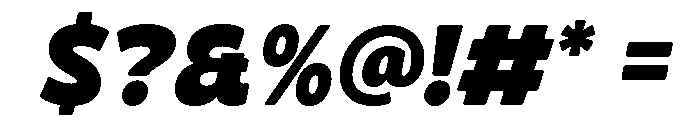 Mockeys-Italic Font OTHER CHARS