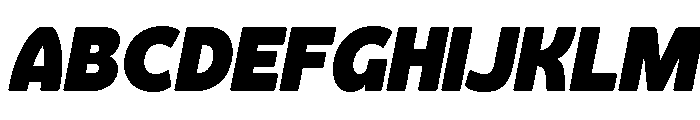 Mockeys-Italic Font UPPERCASE