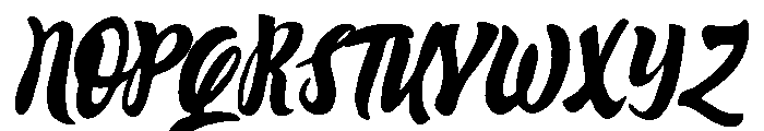 Mocktails Sunday Script Font UPPERCASE