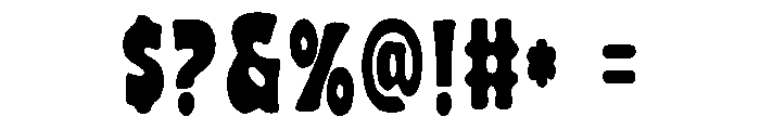 Mocktails Sunday Serif Font OTHER CHARS