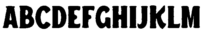 Mocktails Sunday Serif Font UPPERCASE