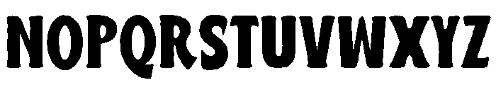 Mocktails Sunday Serif Font UPPERCASE
