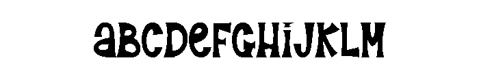 Mockup Bookmark Font UPPERCASE