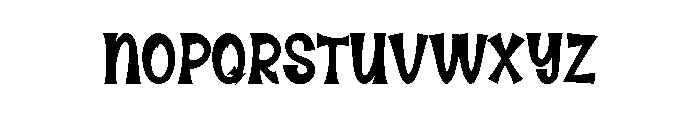 Mockup Bookmark Font LOWERCASE