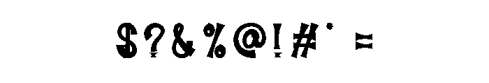 Mockup Sample Font OTHER CHARS