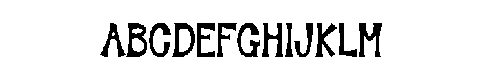 Mockup Sample Font UPPERCASE