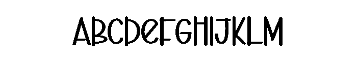 Mockup Snowman FONT