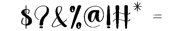 Moddy Font OTHER CHARS