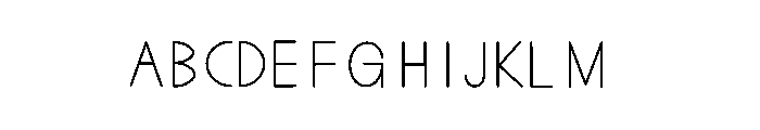 Models Greats Font UPPERCASE