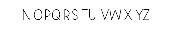 Models Greats Font UPPERCASE