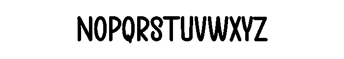 Modem Font UPPERCASE