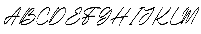 Modenta Font UPPERCASE