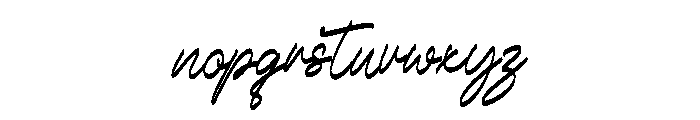 Modenta Font LOWERCASE