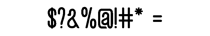 Modentra Regular Font OTHER CHARS