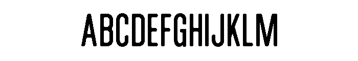 Modentra Regular Font UPPERCASE