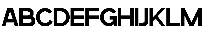 Modeone Regular Font UPPERCASE