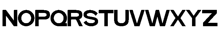 Modeone Regular Font UPPERCASE