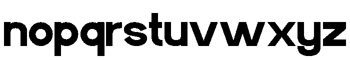Modeone Regular Font LOWERCASE