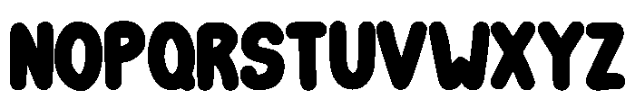 Modern Baby Regular Font UPPERCASE